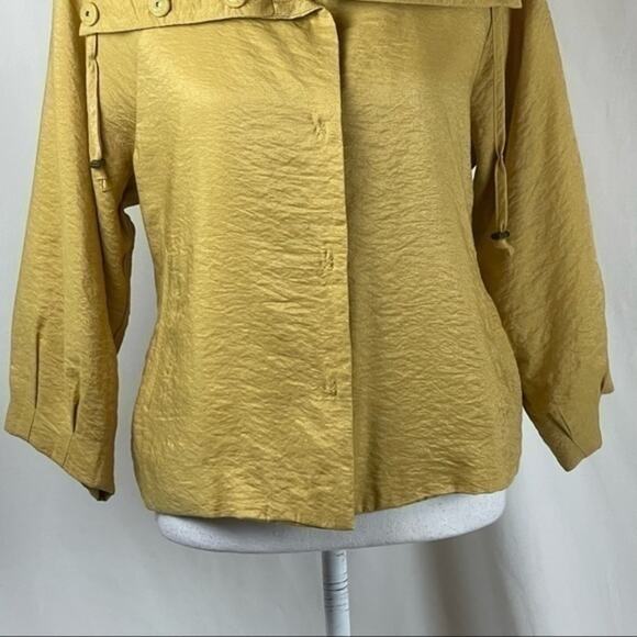 JH Collectibles Metallic Gold Party Event Date Night Jacket NWOT Size L - Picture 3 of 13